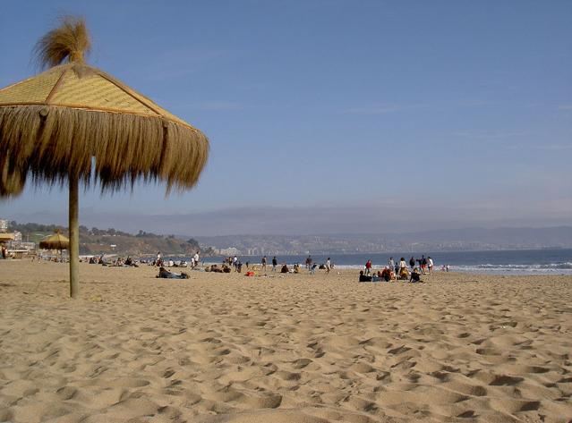 Reñaca beach